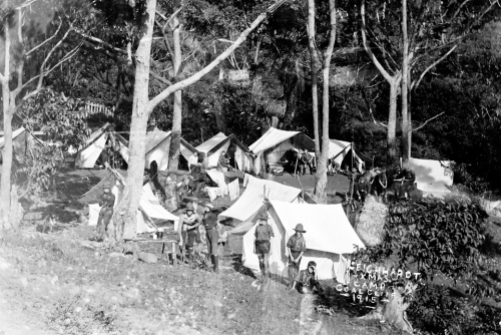 Leichhardt Xmas Camp, Coalcliff, 1915
